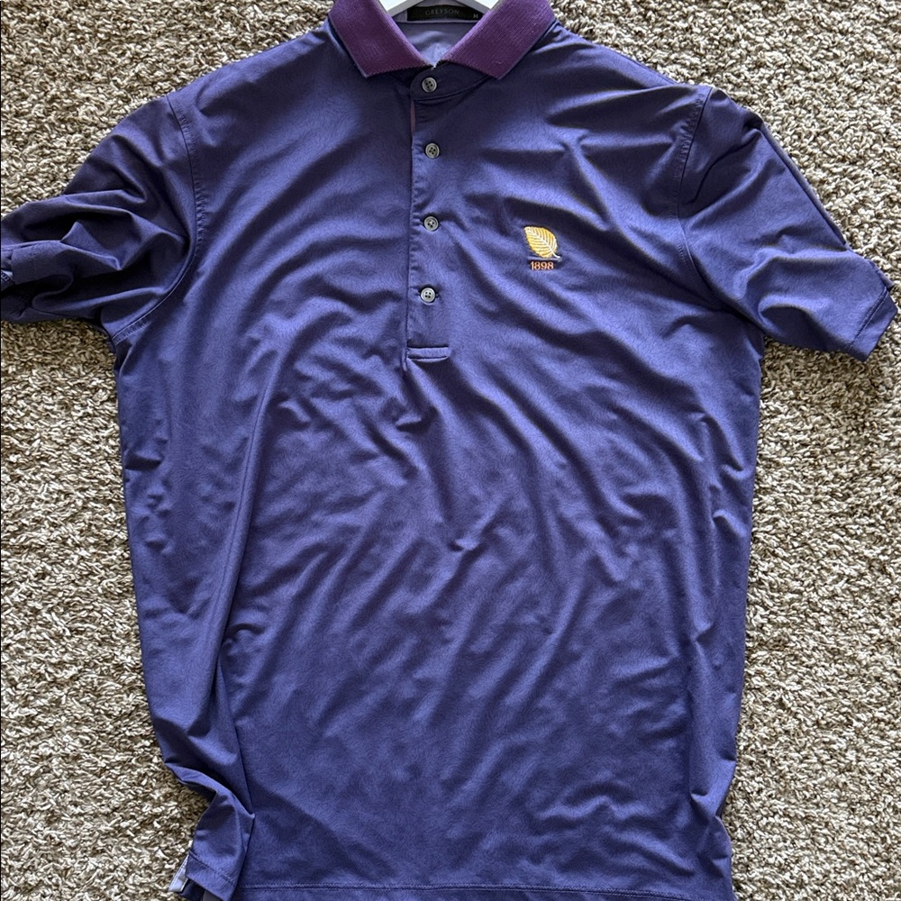 Greyson Deep Purple Polo Shirt